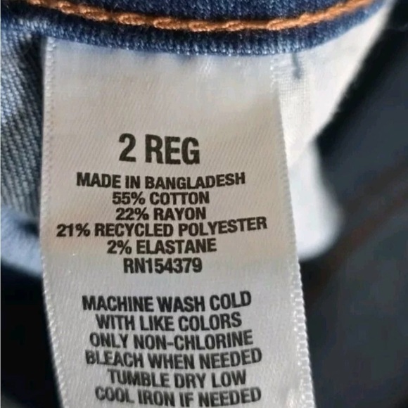 Aeropostale Low Rise Jeggings Blue Sz 2 Denim Light Washed 24×28 Streetwear - Picture 8 of 10